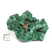 Malachite Fibreuse Pierre Brute n° 05980