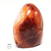 Cornaline chauffée forme libre 15490