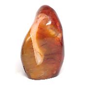 Cornaline chauffée forme libre 15659