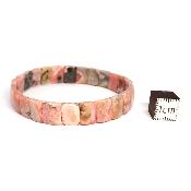 Rhodochrosite Bracelet Carré n° 04767