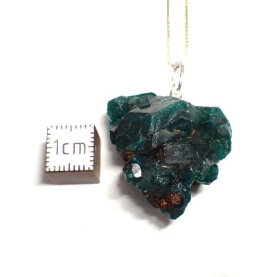 Dioptase Pendentif Pierre Brute - 05201