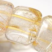 Cristal Rutile Bracelet Carré 05925