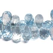 Création Pétales Aigue marine Bracelet 15299