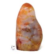 Cornaline chauffée forme libre 15488