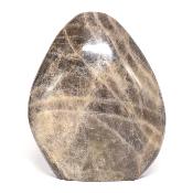 Pierre de Lune Noire Forme Libre 15639