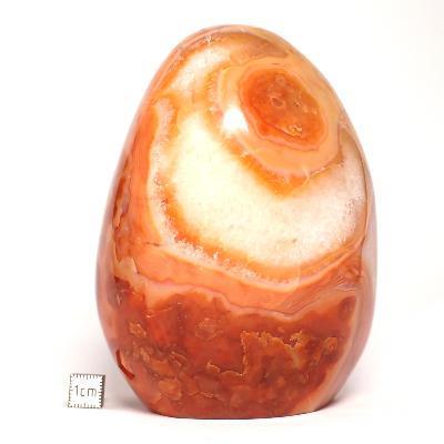 Cornaline chauffée forme libre 15657