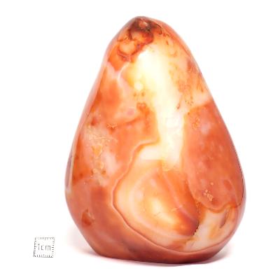 Cornaline chauffée forme libre 15660