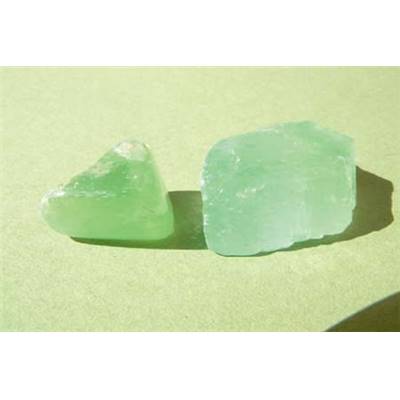 Calcite Verte Pierre Brute