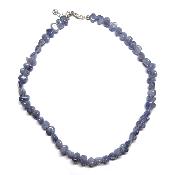 Cordierite Iolite Collier Roulé