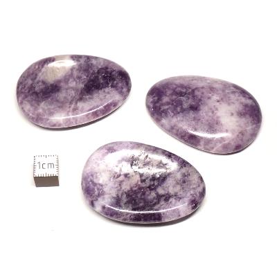 Lepidolite Pierre Pouce (Worry Stones)