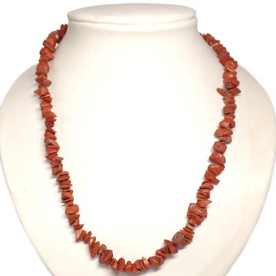 Jaspe Rouge Collier Baroque