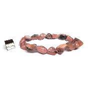 Rhodochrosite Bracelet Roulé fin