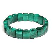 Malachite - Bracelet Carré n° 05893