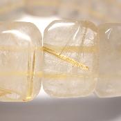 Cristal Rutile - Bracelet Carré n° 05921