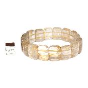 Cristal Rutile Bracelet Carré 05925