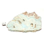 Aragonite Bleue Plaque 13290