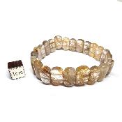 Cristal Rutile Bracelet Carré 14978