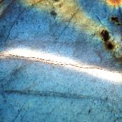 Labradorite pendentif disque 15359