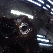 Obsidienne argentée Boule 15385