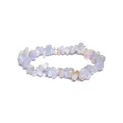 Calcedoine bleue Bracelet Baroque