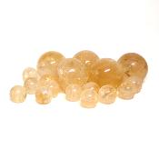 Citrine Chauffée Perles