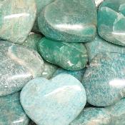 Amazonite du Brésil Coeur