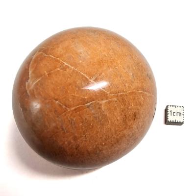 Pierre de Lune Orange Boule 04545