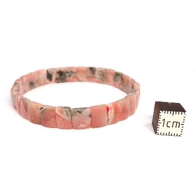 Rhodochrosite Bracelet Carré n° 04771