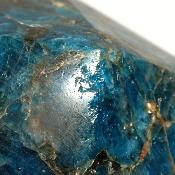 Apatite Bleue - Pointe Unique Polie n° 05758