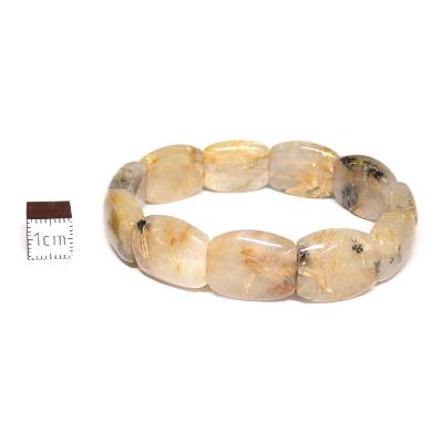 Cristal Rutile - Bracelet Carré n° 05916