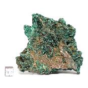 Malachite Fibreuse Pierre Brute n° 05979