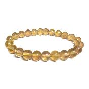 Fluorine Jaune Bracelet Boule