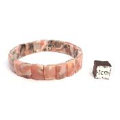 Rhodochrosite Bracelet Carré n° 04772