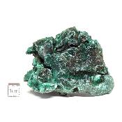 Malachite Fibreuse Pierre Brute n° 05971