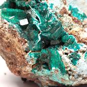 Dioptase Pierre Brute 11745