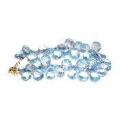 Création Pétales Aigue marine Bracelet 15298