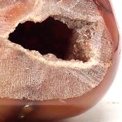 Cornaline chauffée forme libre 15490