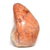 Cornaline chauffée forme libre 15647