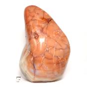 Cornaline chauffée forme libre 15647