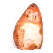 Cornaline chauffée forme libre 15656