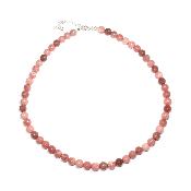 Thulite Collier Boule