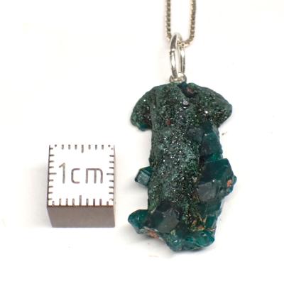 Dioptase Pendentif Pierre Brute - 05202