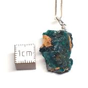 Dioptase Pendentif Pierre Brute - 05204