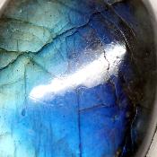 Labradorite Pendentif avec Monture en Argent 05634