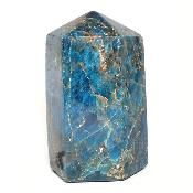 Apatite Bleue - Pointe Unique Polie n° 05758