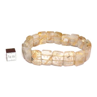 Cristal Rutile - Bracelet Carré n° 05918