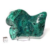 Malachite Morceau Poli n° 05995