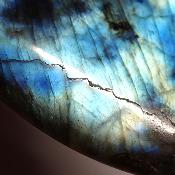 Labradorite pendentif disque 15347