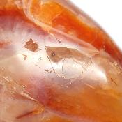 Cornaline chauffée forme libre 15649