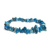 Apatite Bleue Bracelet Baroque